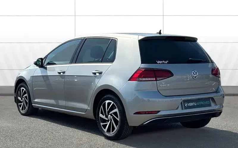 Used VW Golf VII Match 150 HP (110 kW) 2019 Silver Hatchback