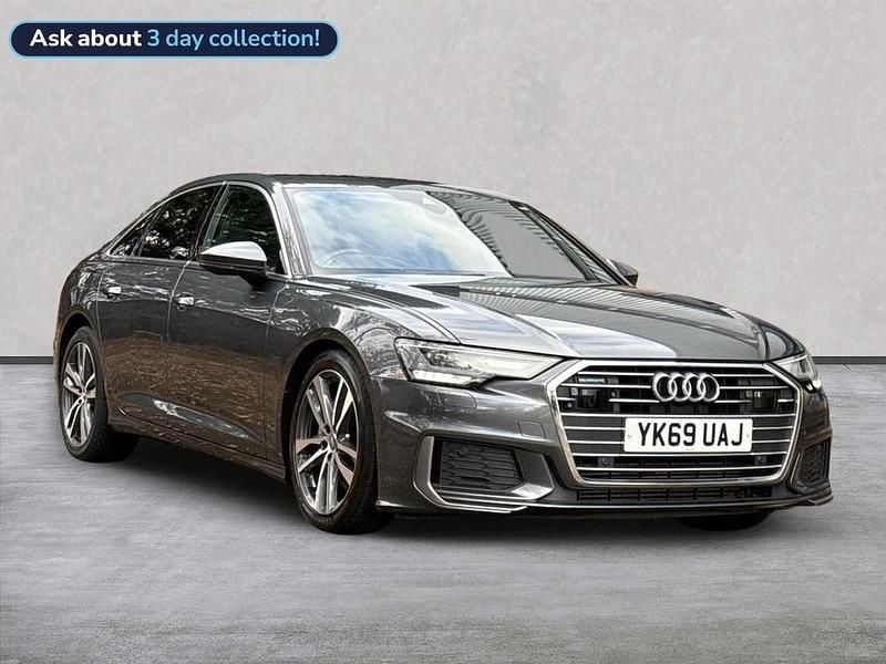 Grey Used 2019 Audi A6 S-Line Sedan | £24,904 (Fair price) - Image 1/4