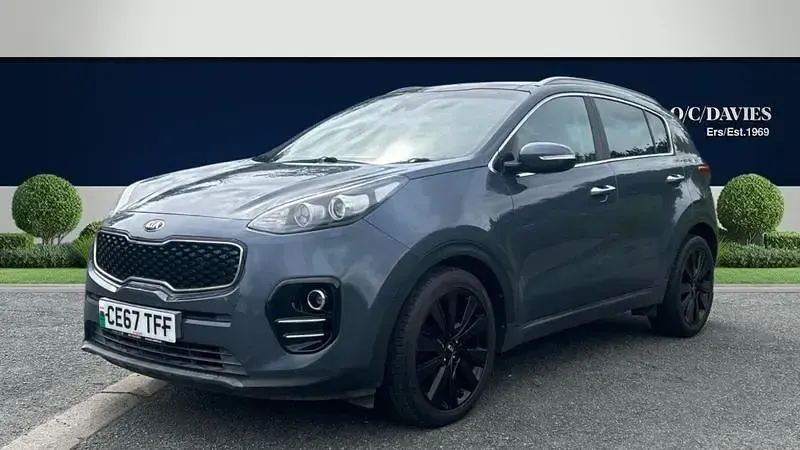 Used Kia Sportage 115 HP (84 kW) 2017 Blue SUV