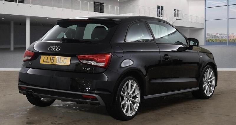 Used Audi A1 S-Line 2015 Black Hatchback