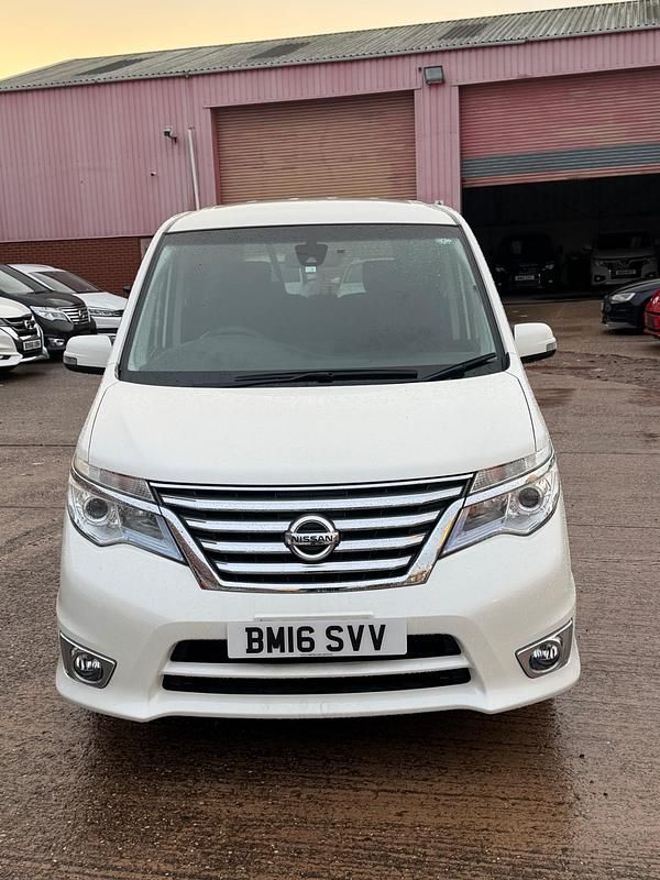 White Used 2016 Nissan Serena MPV | £7,650 (Super price) - Image 1/4