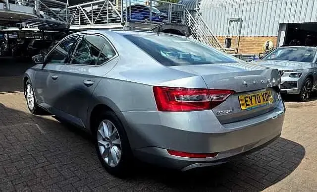 Used Skoda Superb SE 110 HP (80 kW) 2020 Business grey metallic Hatchback