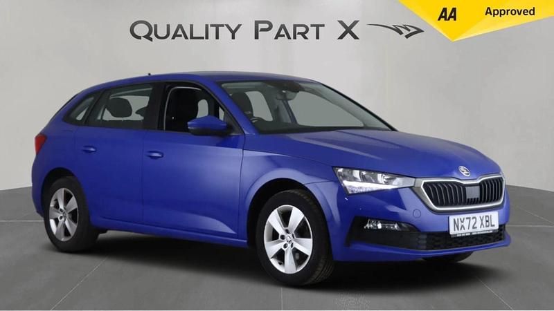Blue Used 2022 Skoda Scala SE Hatchback | £11,050 (Fair price) - Image 1/4