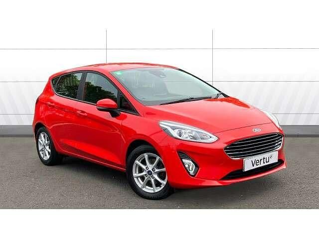 Red Used 2019 Ford Fiesta Zetec Hatchback | £8,811 (Good price) - Image 1/4