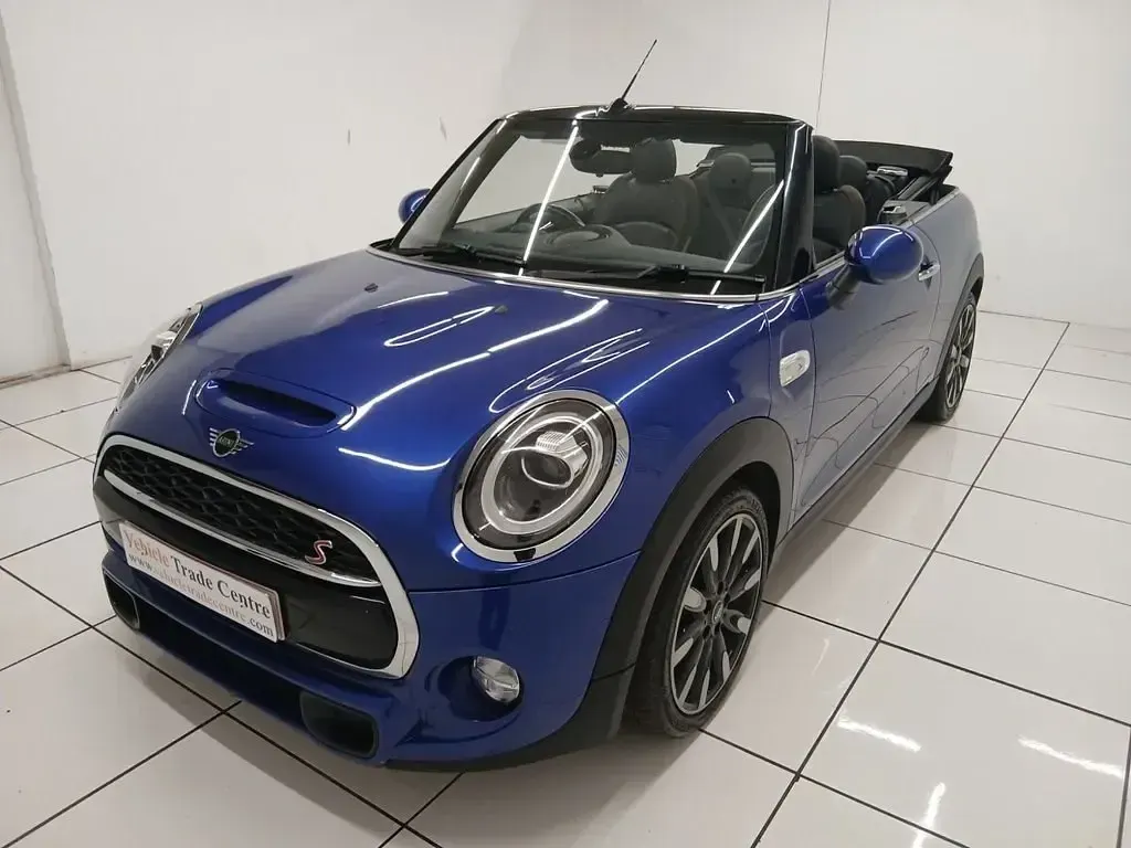 Begagnad Mini Cooper S Cabriolet 192 HK (141 kW) 2018 Blå Cab
