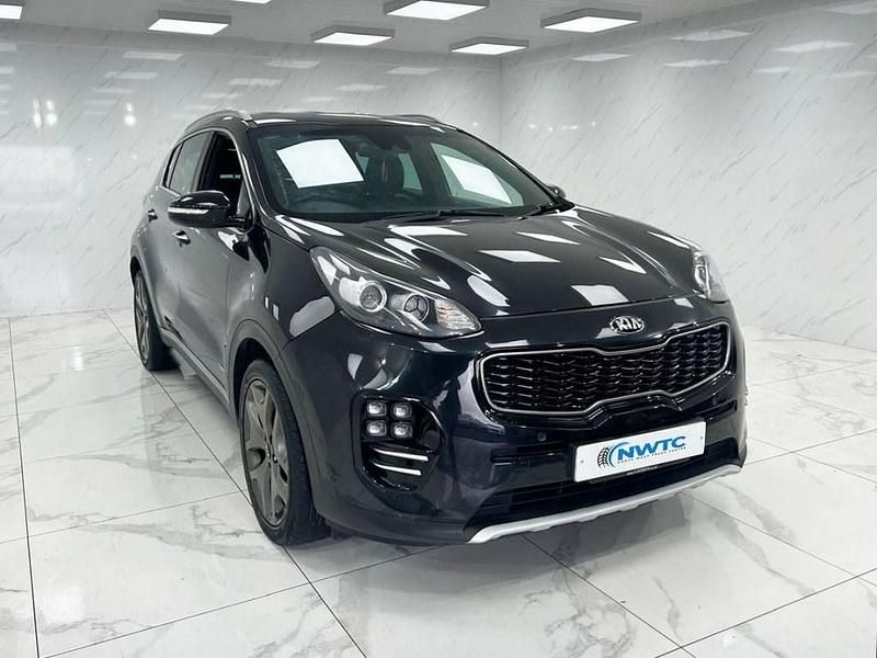 Used Kia Sportage GT-Line 134 HP (98 kW) 2016 Black SUV