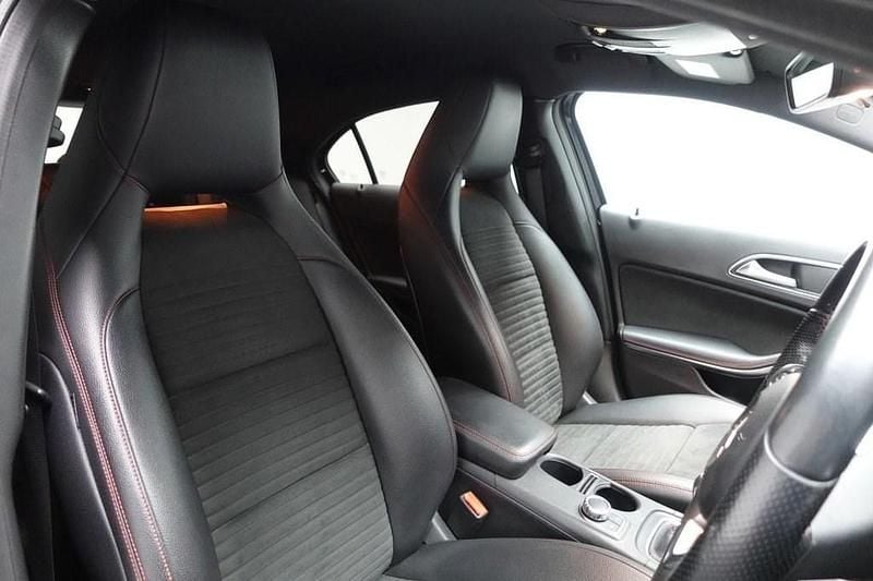 Used Mercedes A160 AMG line 102 HP (75 kW) 2018 Black Hatchback