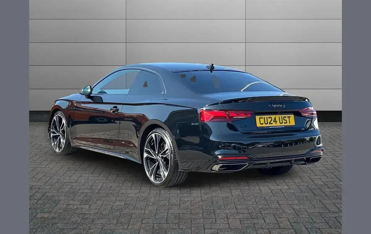 Used Audi A5 Black Edition 200 HP (147 kW) 2024 Black Coupe