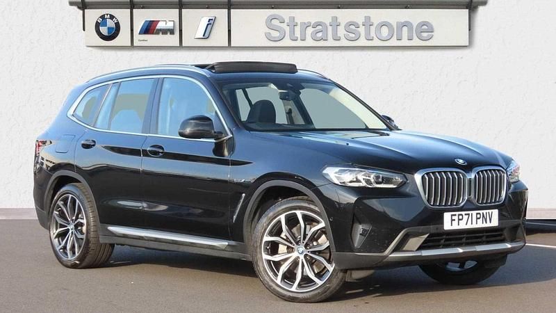 Black Used 2021 BMW X3 xLine SUV | £30,492 (A bit pricey) - Image 1/4
