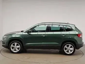 Used Skoda Karoq SE 115 HP (84 kW) 2018 Green SUV