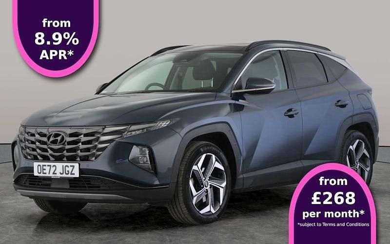 Blue Used 2022 Hyundai Tucson Ultimate SUV | £19,501 (Fair price) - Image 1/3