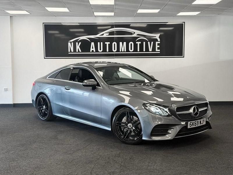 Grey Used 2019 Mercedes E220 AMG line Coupe | £17,490 (Good price) - Image 1/4