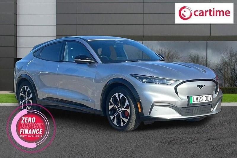 Used Ford Mustang Mach-E Standard Range 197 kW (269 HP) 2022 Silver SUV