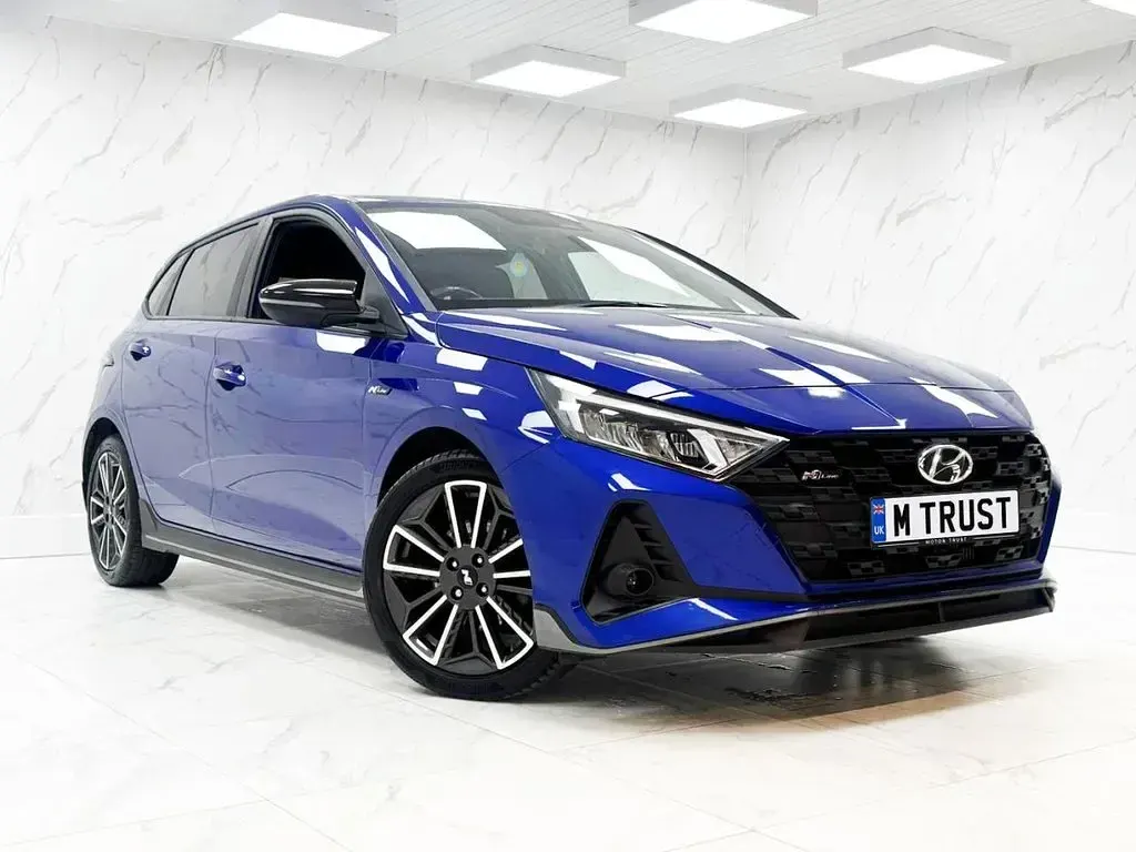 Used Hyundai i20 N Line 120 HP (88 kW) 2024 Blue Hatchback