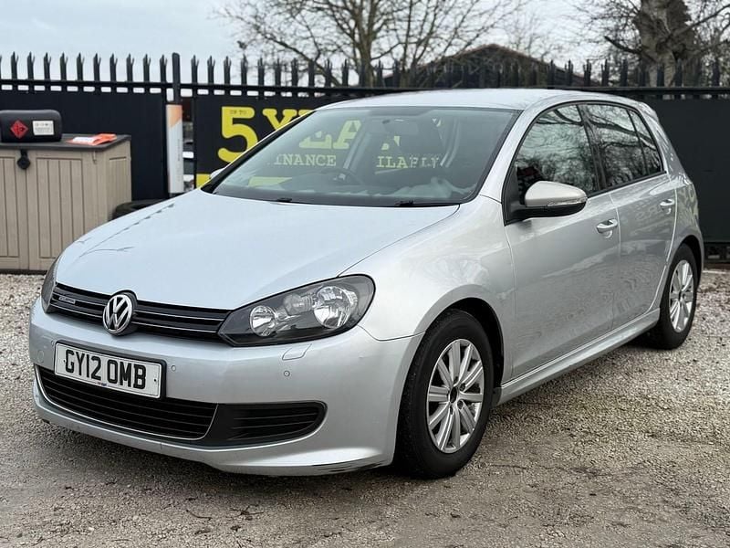 Used VW Golf VII S 105 HP (77 kW) 2012 Silver Hatchback