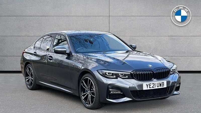 Grey Used 2021 BMW 330e M Sport Sedan | £21,650 (Fair price) - Image 1/4