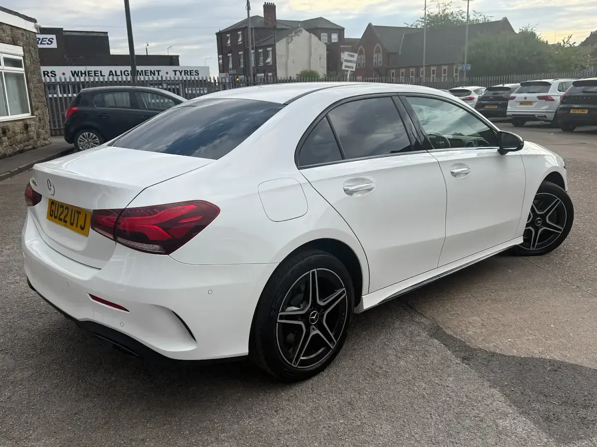 Used Mercedes A250 AMG Line Premium 2022 White Sedan