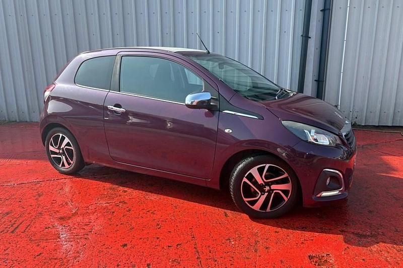 Used Peugeot 108 Allure 82 HP (60 kW) 2014 Mauve/purple Hatchback