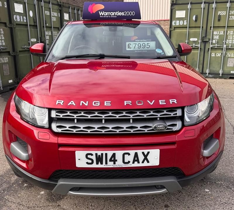 Used Land Rover Range Rover evoque Pure 190 HP (139 kW) 2014 Red SUV