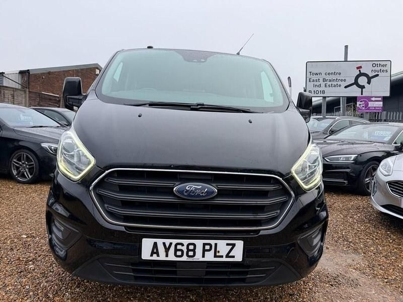 Used Ford Transit Custom Limited 130 HP (95 kW) 2018 Black Van