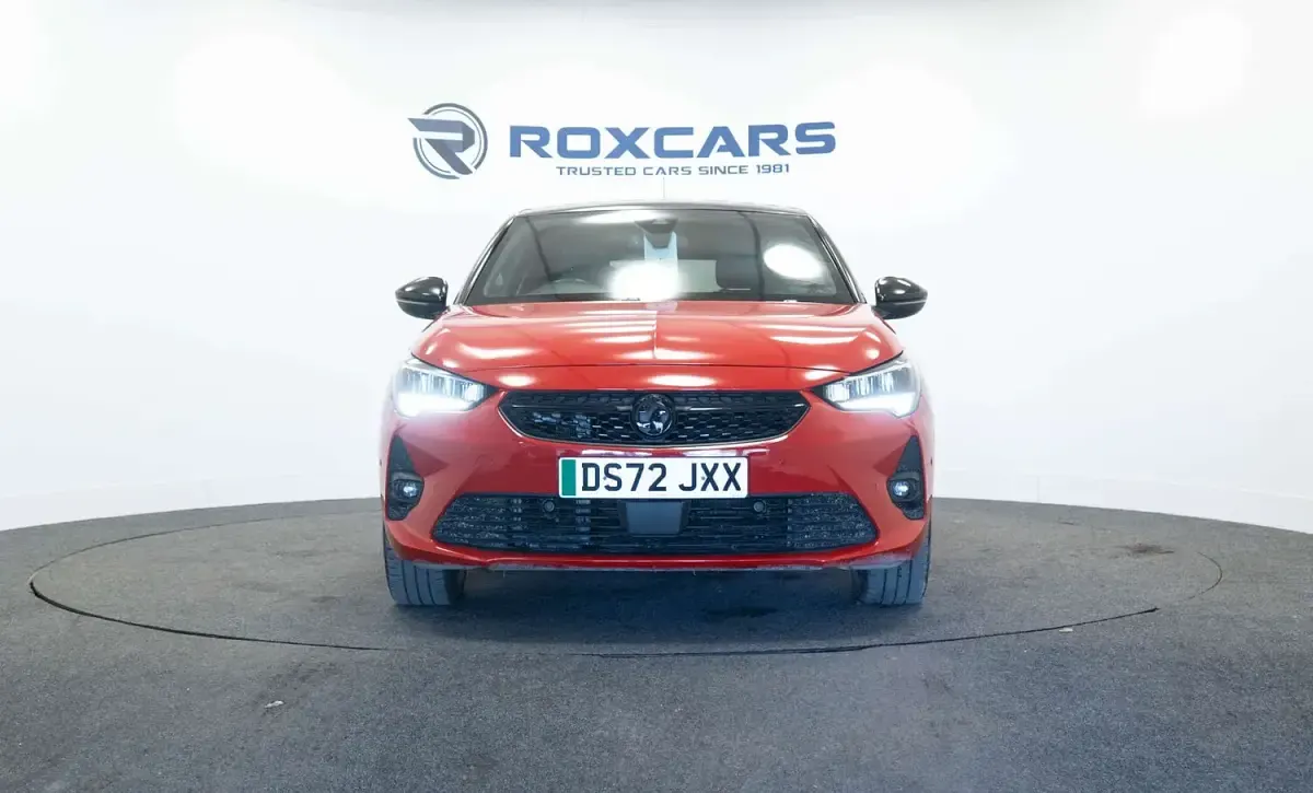 Used Vauxhall Corsa-e Edition 100 kW (136 HP) 2022 Red Hatchback