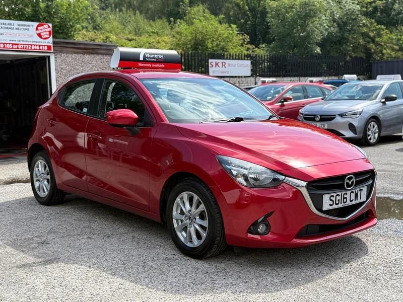 Red Used 2016 Mazda 2 Hatchback | £5,495 (Good price) - Image 1/4