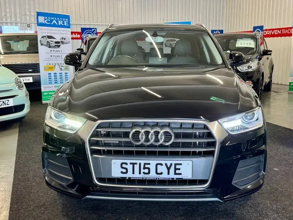 Used Audi Q3 Design 150 HP (110 kW) 2015 Black SUV