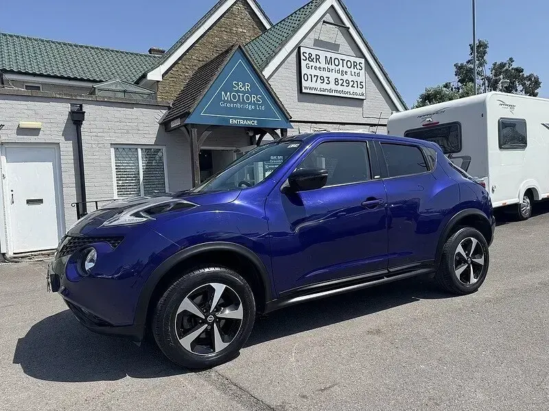 Used Nissan Juke 112 HP (82 kW) 2018 Blue SUV