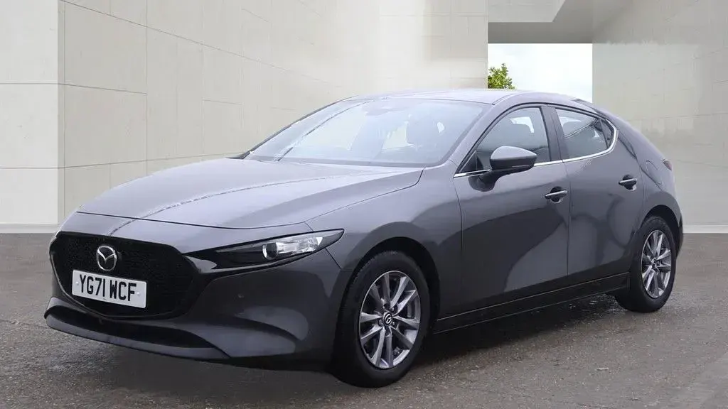 Used Mazda 3 122 HP (89 kW) 2021 Grey Hatchback