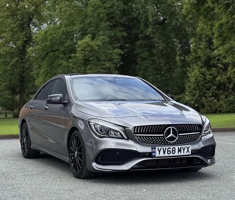 Grey Used 2019 Mercedes CLA220 AMG line Sedan | £17,750 (Fair price) - Image 1/4