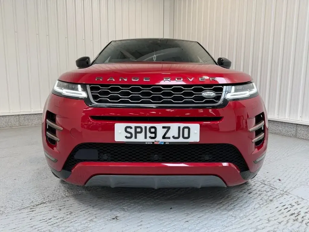 Used Land Rover Range Rover evoque HSE Dynamic 180 HP (132 kW) 2019 Red SUV