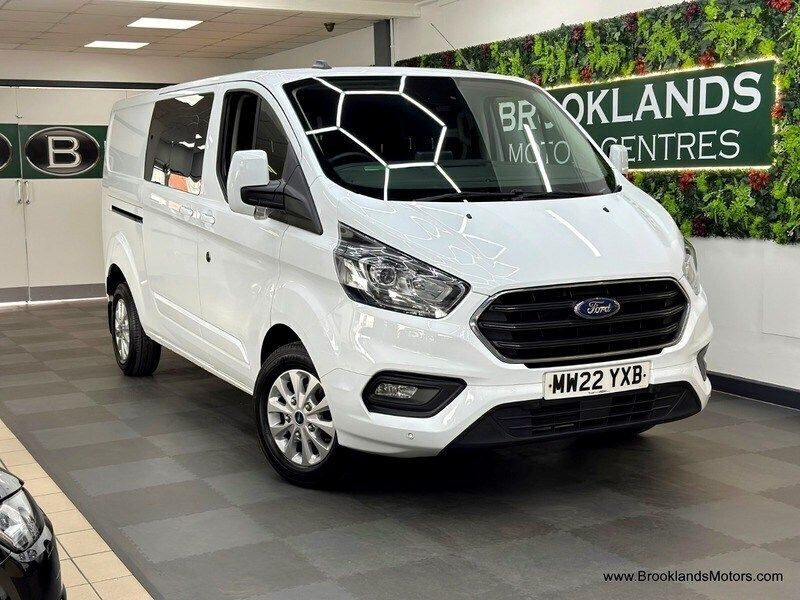 White Used 2022 Ford Transit Custom Limited Van | £17,985 (A bit pricey) - Image 1/3