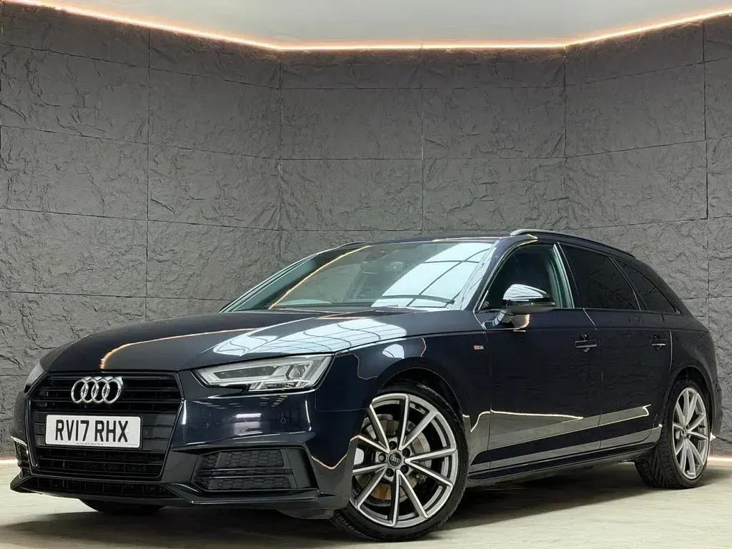Used Audi A4 S-Line 190 HP (139 kW) 2017 Blue Estate