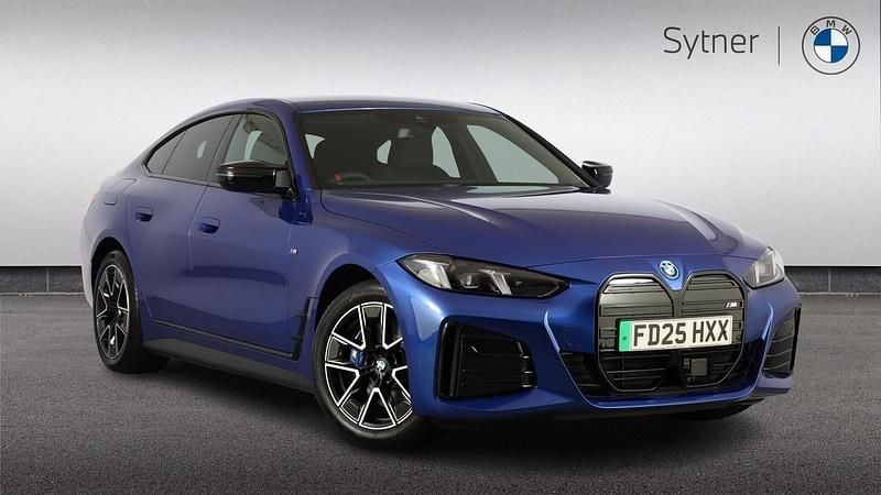 Blue Used 2025 BMW i4 Shadowline Sedan | £44,500 (Super price) - Image 1/4