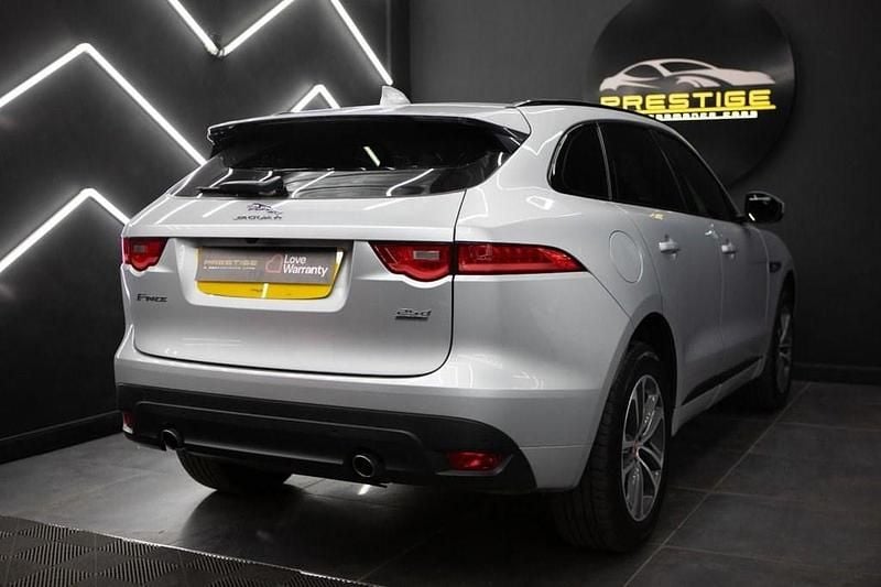 Used Jaguar F-Pace R-Sport 240 HP (176 kW) 2018 Silver SUV