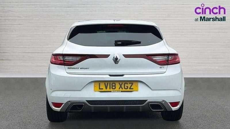 Used Renault Mégane IV GT 202 HP (148 kW) 2018 White Hatchback