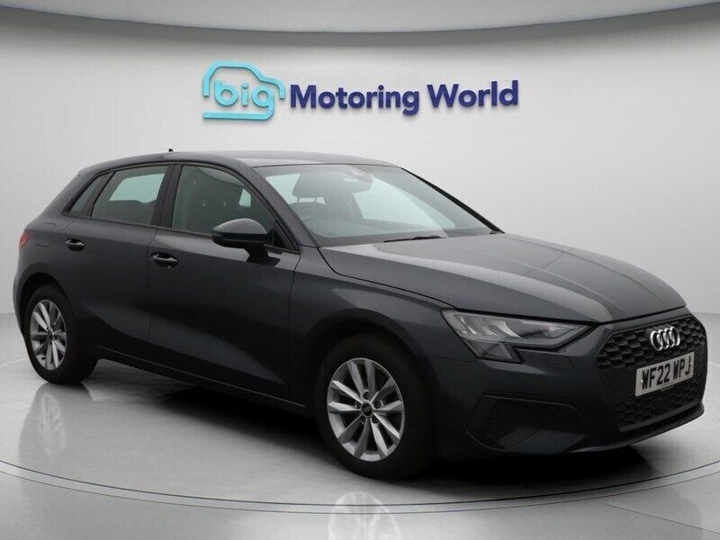 Grey Used 2022 Audi A3 Sportback Hatchback | £15,200 (Fair price) - Image 1/4