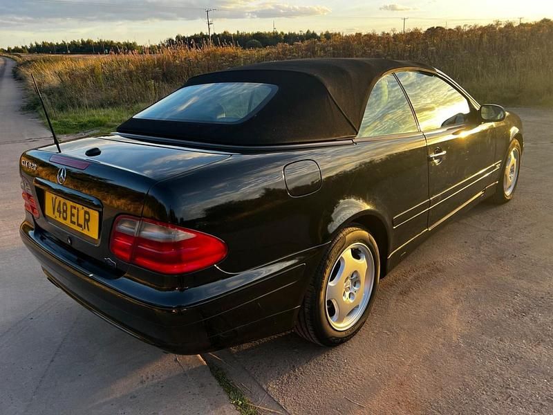 Black Used 1999 Mercedes CLK320 Elegance Cabriolet | £4,950 (Fair price) - Image 1/4