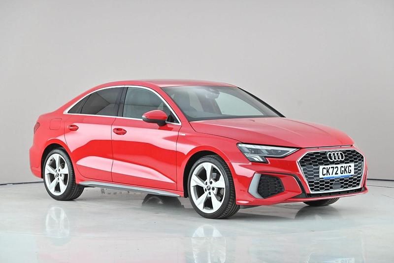 Used Audi A3 S-Line 2022 Red Sedan