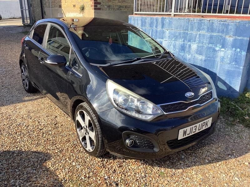 Used Kia Rio 2013 Black Hatchback