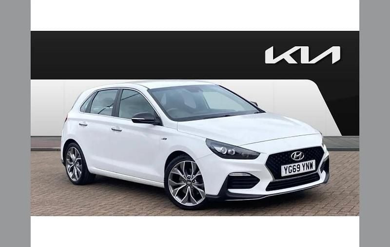 Used Hyundai i30 N Line 140 HP (102 kW) 2019 White Hatchback