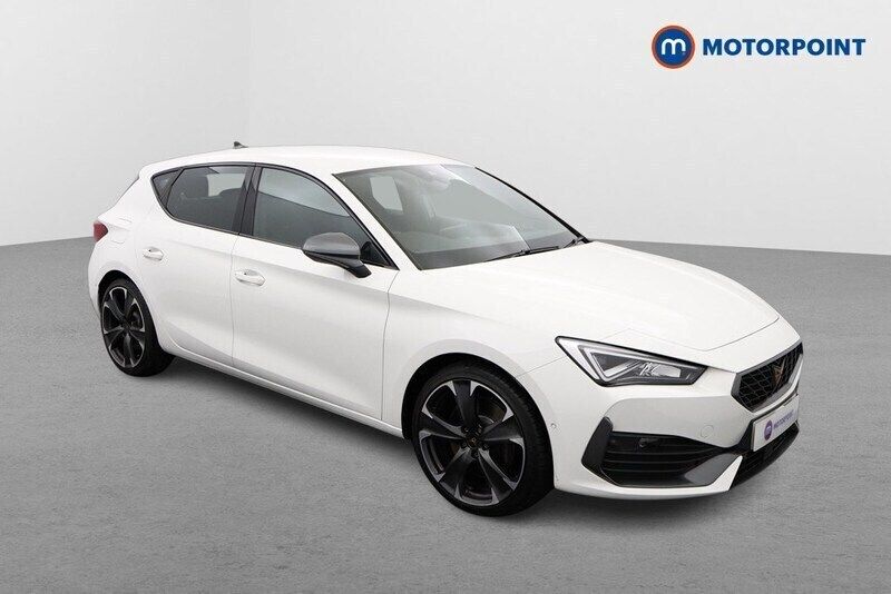 White Used 2023 Cupra Leon VZ2 Hatchback | £22,499 (Fair price) - Image 1/4