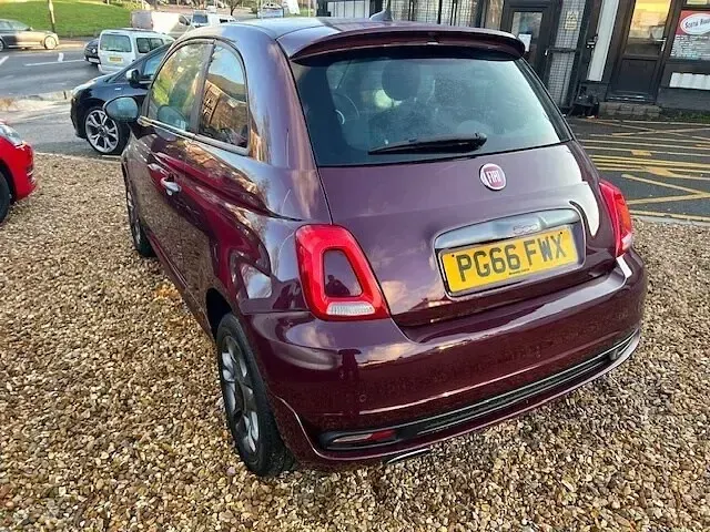 Used Fiat 500S S 2016 Red Hatchback