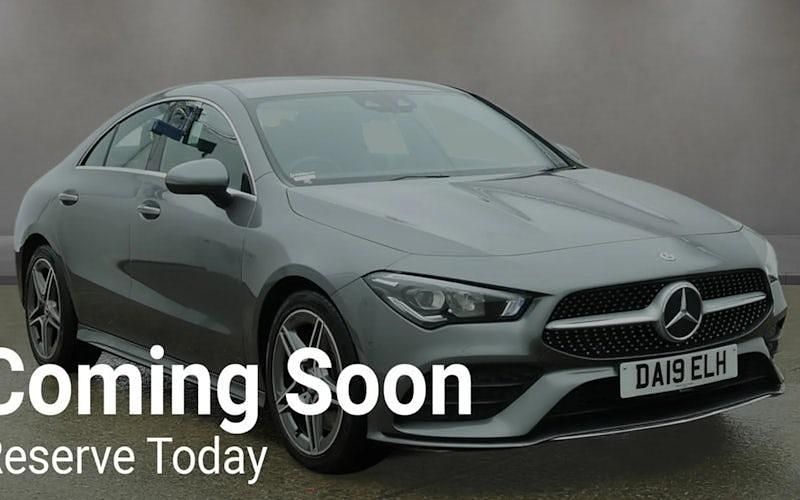 Used Mercedes CLA220 AMG line 190 HP (139 kW) 2019 Grey Sedan