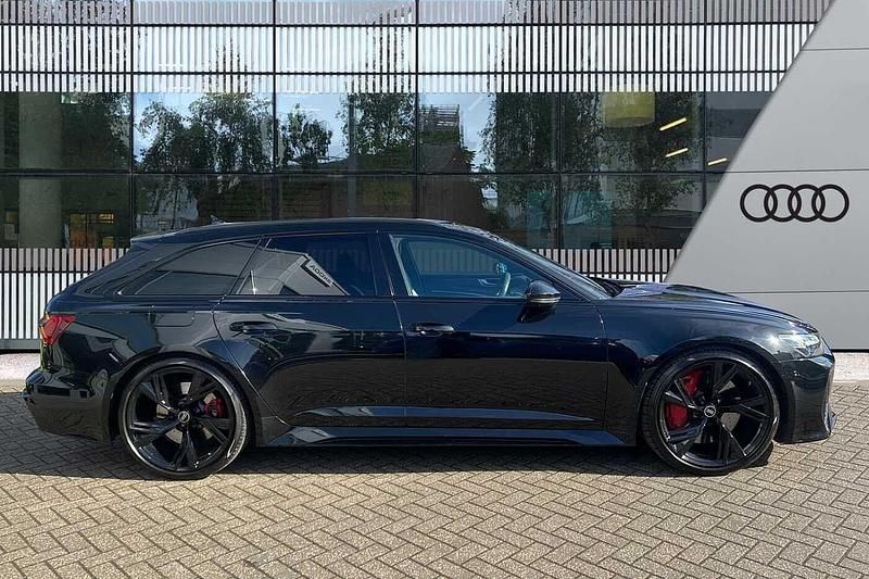 Used Audi RS6 Advanced 600 HP (441 kW) 2021 Black Estate