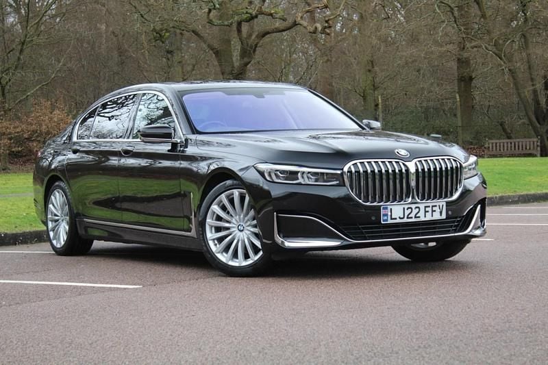 Used BMW 740L Comfort Edition 2022 Black Sedan