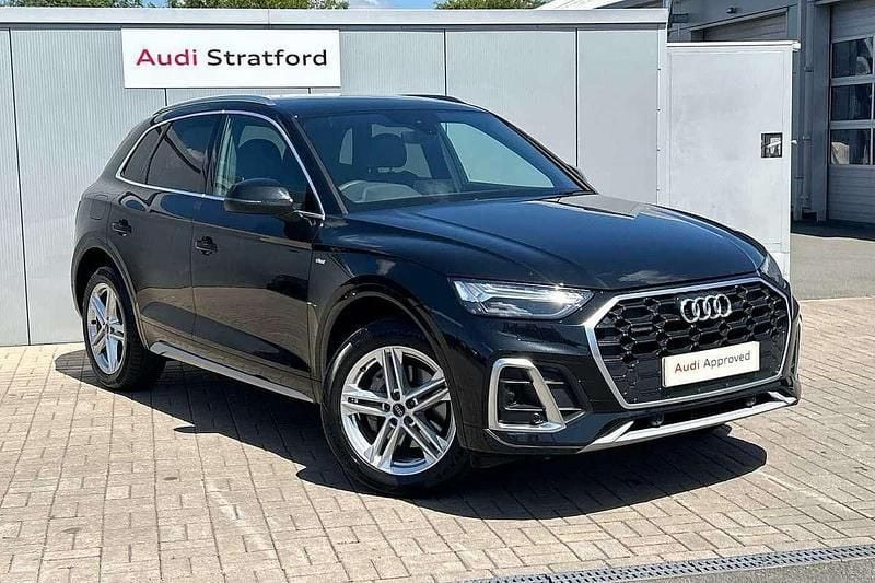 Black Used 2024 Audi Q5 S-Line SUV | £33,950 (Good price) - Image 1/4