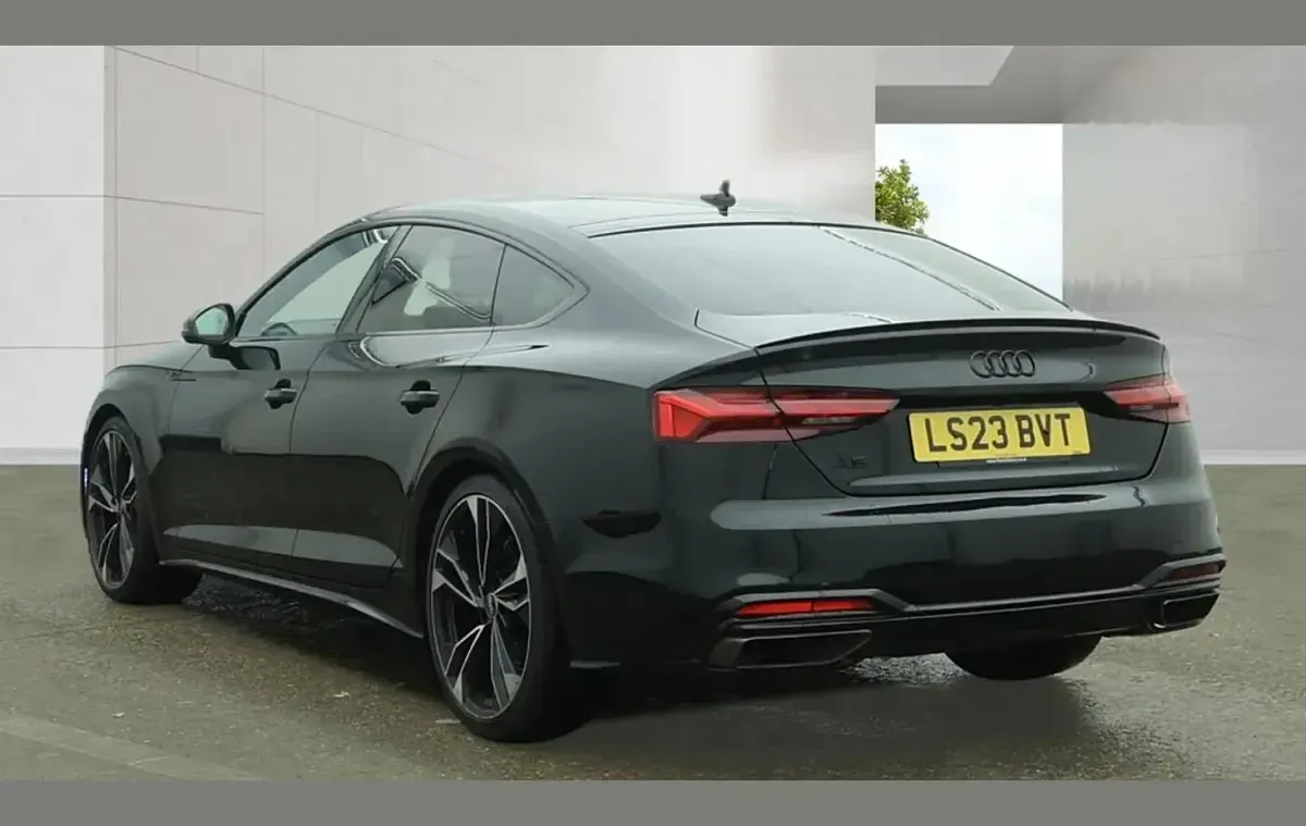 Used Audi A5 Black Edition 200 HP (147 kW) 2023 Black Coupe