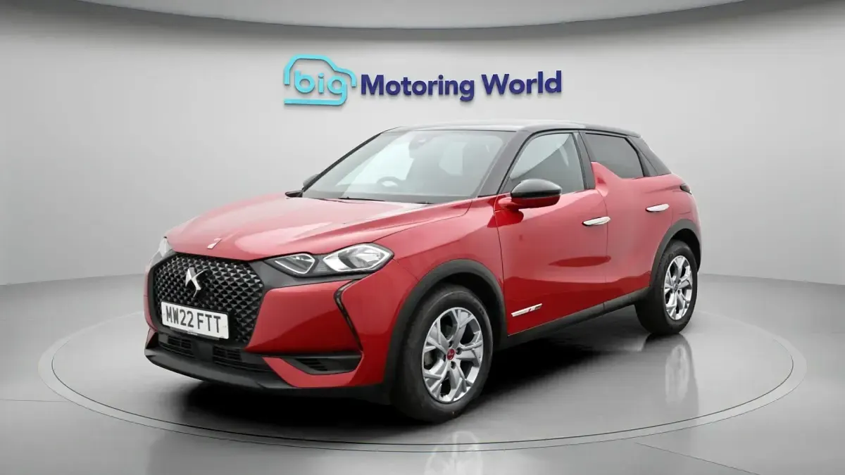 Used DS Automobiles DS3 Crossback Performance 100 HP (73 kW) 2022 Red SUV