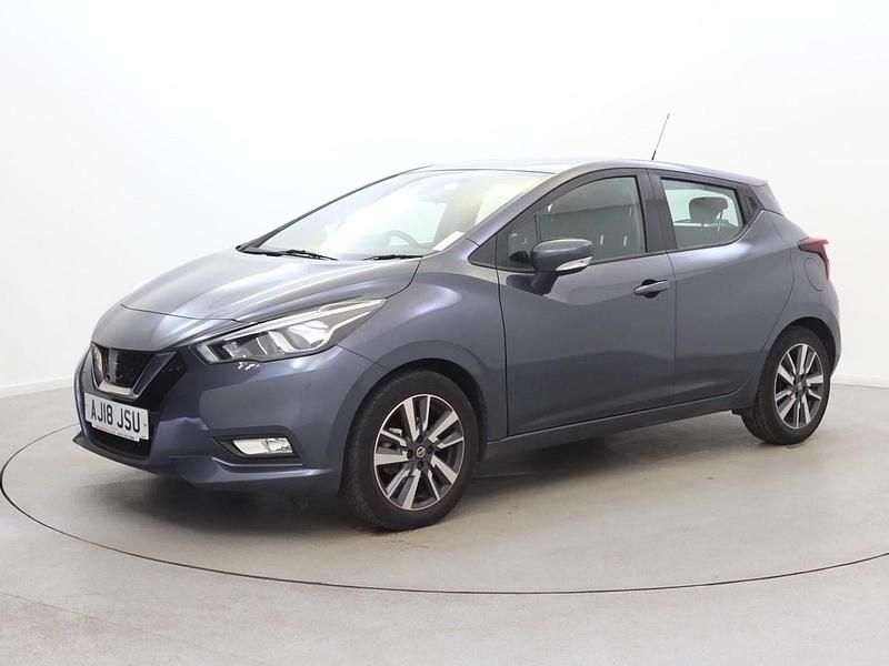 Used Nissan Micra Acenta 71 HP (52 kW) 2018 Grey Hatchback